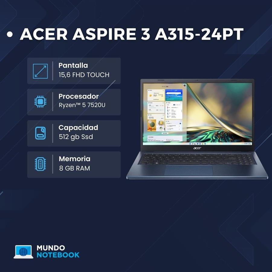 Acer Aspire 3 A315-24PT