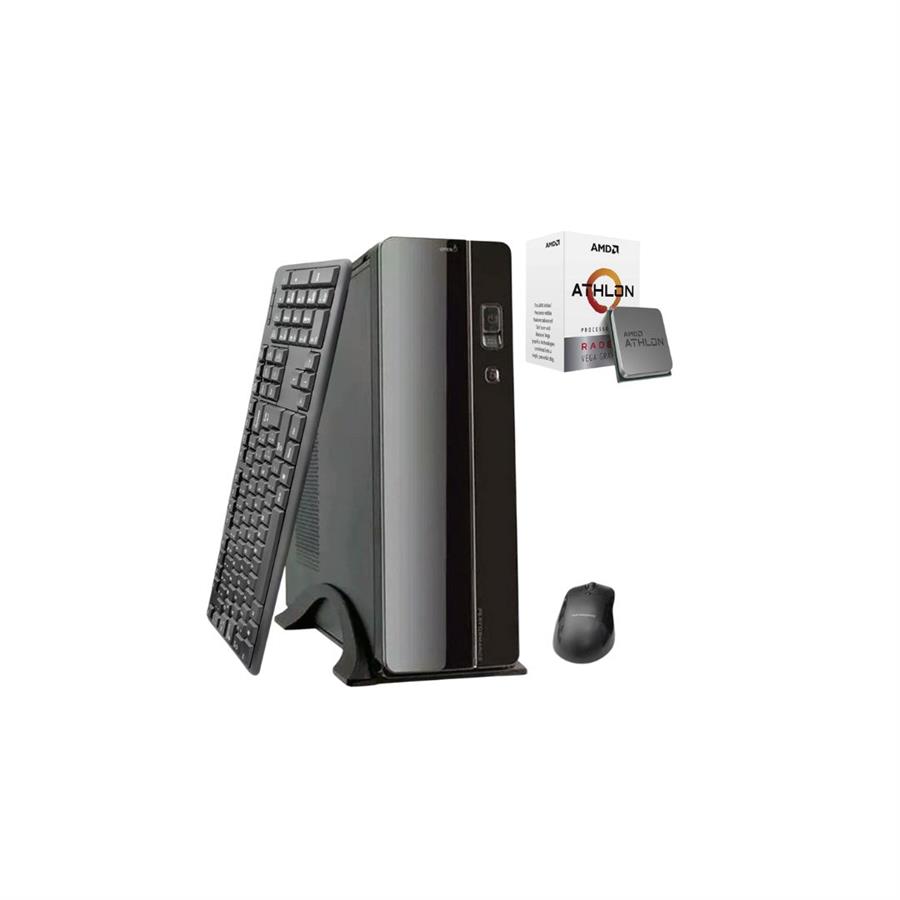 Pc escritorio  AMD Athlon 3000G  8GB DDR4 SSD 256GB