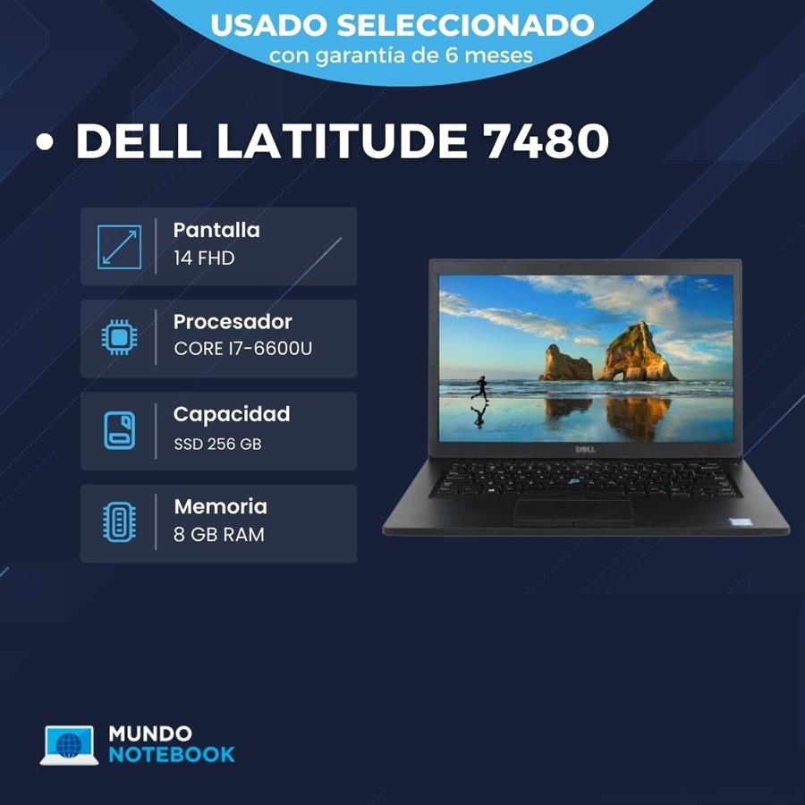 DELL LATITUDE 7480 Intel core i7