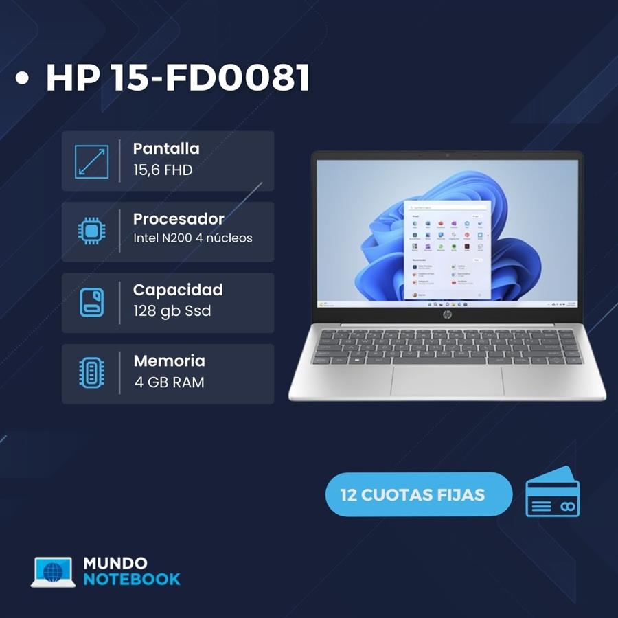 HP 15-FD0081 quad core
