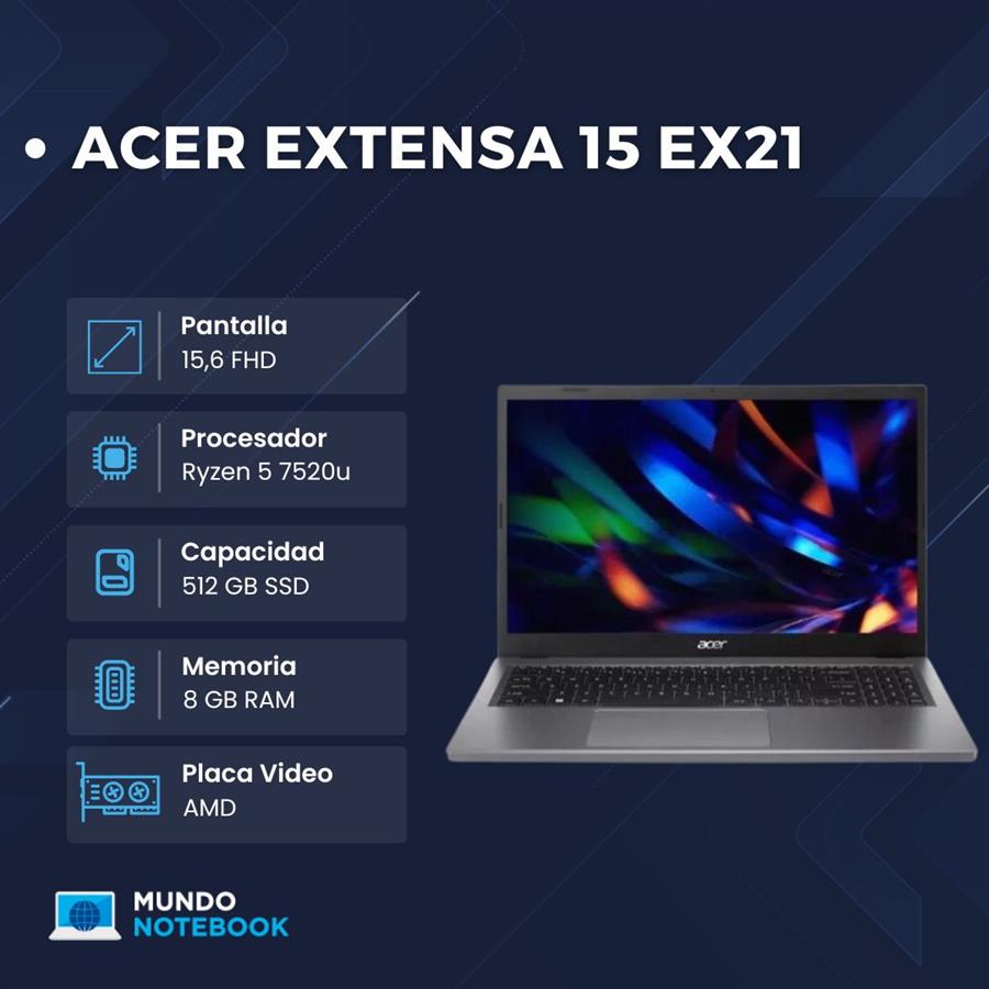 Acer Extensa 15 EX21 5-23 Ryzen 5
