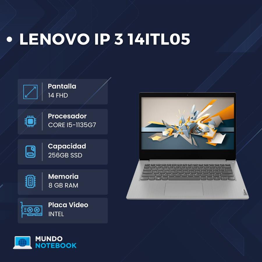 LENOVO IP 3 14ITL05 Core i5 14 FHd