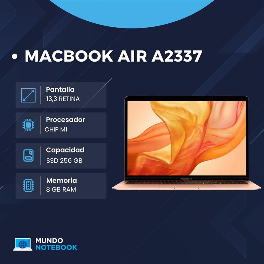Macbook air chip m1 13.3 retina
