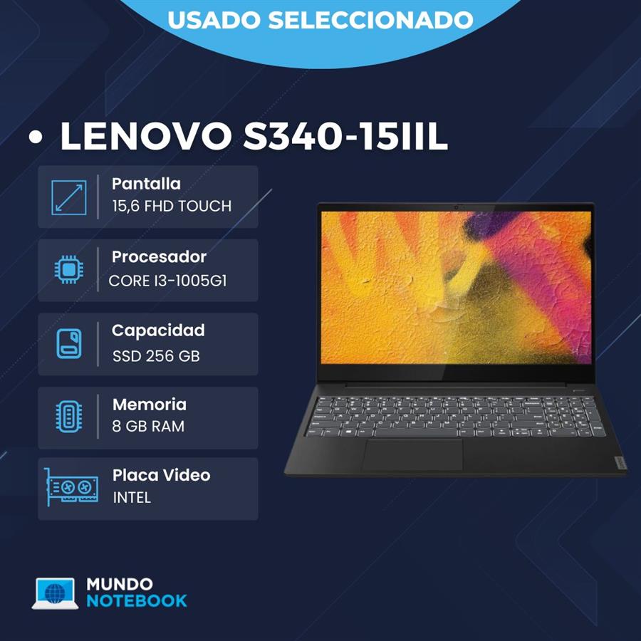 LENOVO S340-15IIL Intel core i3 10 Touch