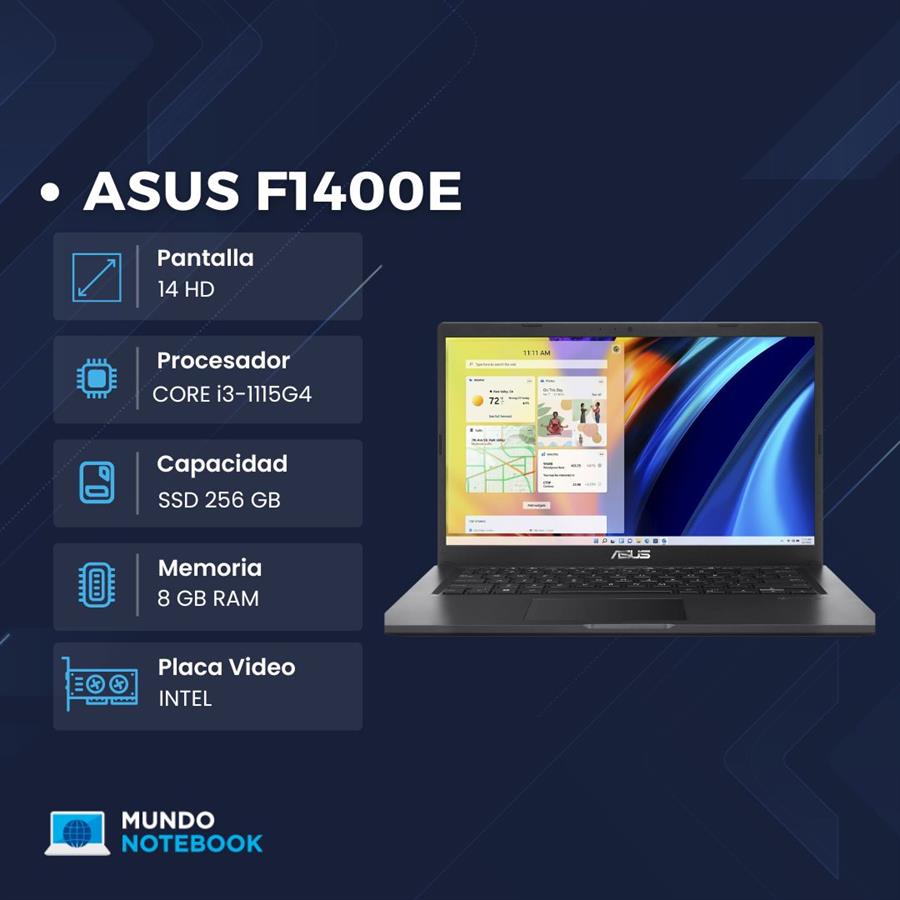 ASUS F1400E Intel core i3 11va