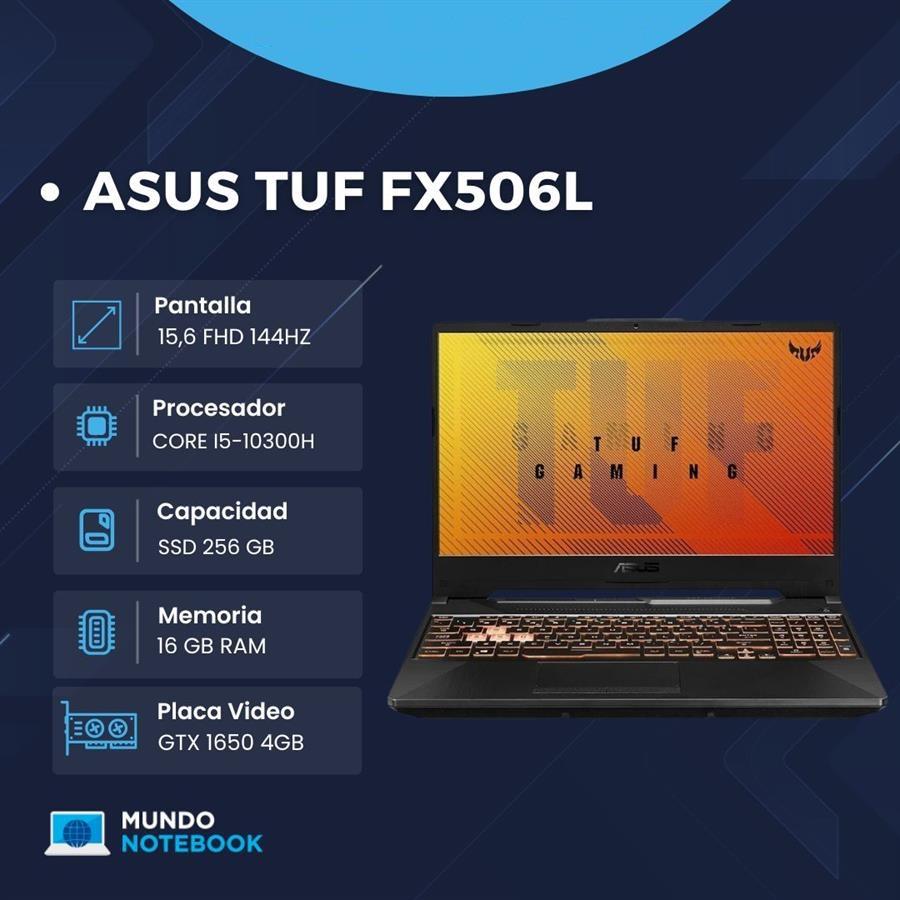 ASUS TUF FX506L GAMER/DISEÑO Impecable en caja