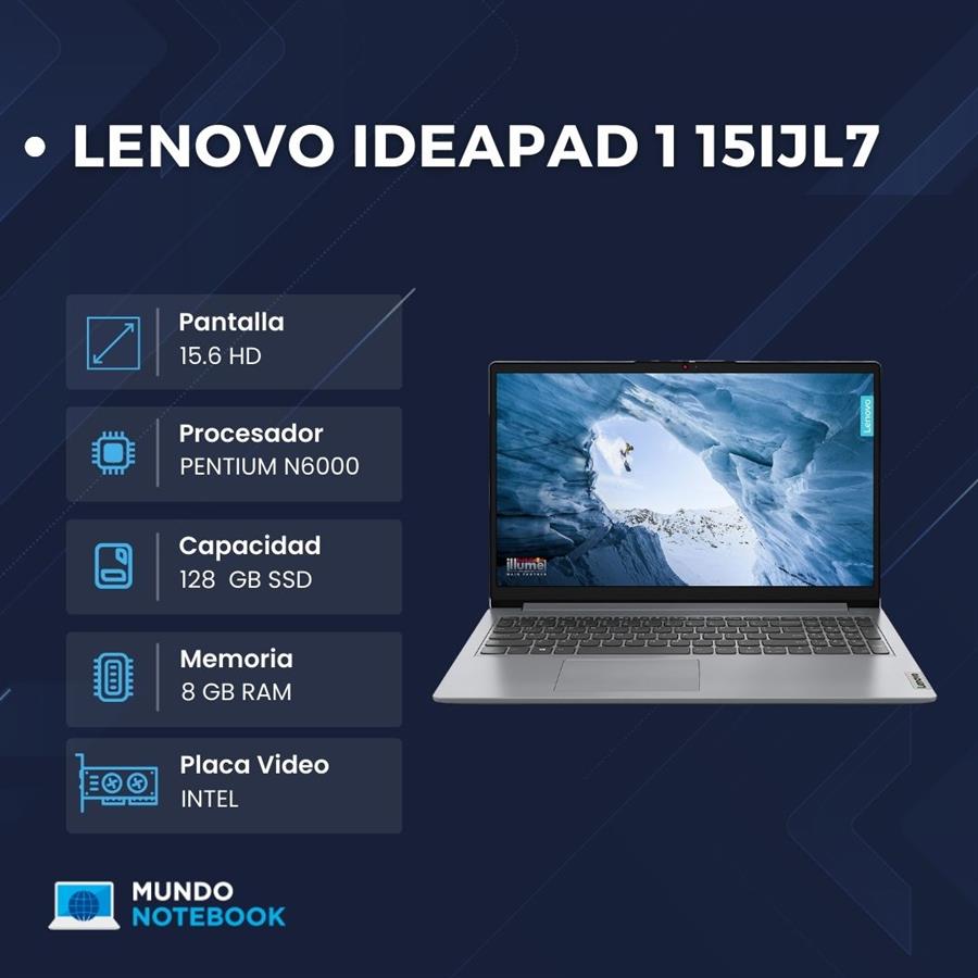 Lenovo IdeaPad 1 15IJL7 INTEL QUAD CORE