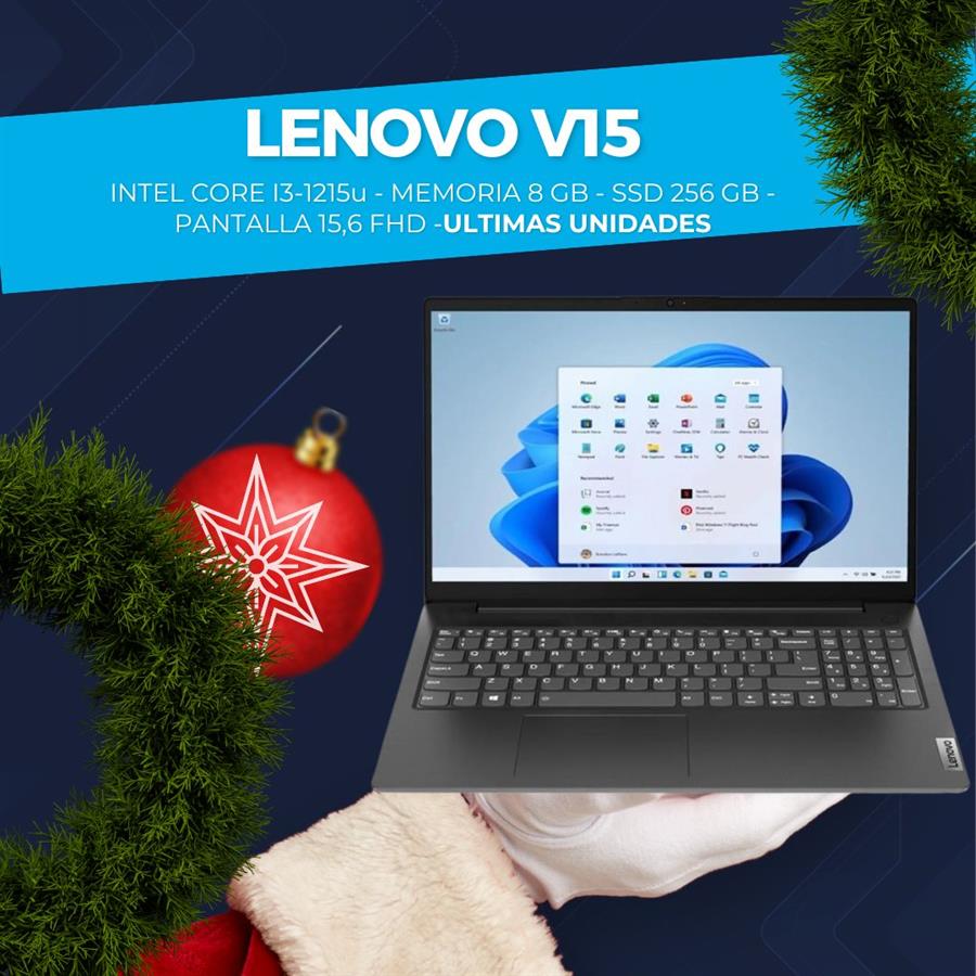 Lenovo V15 G3 Intel Core i3-1215U 8GB RAM 256GB SSD Pantalla 15,6" FHD