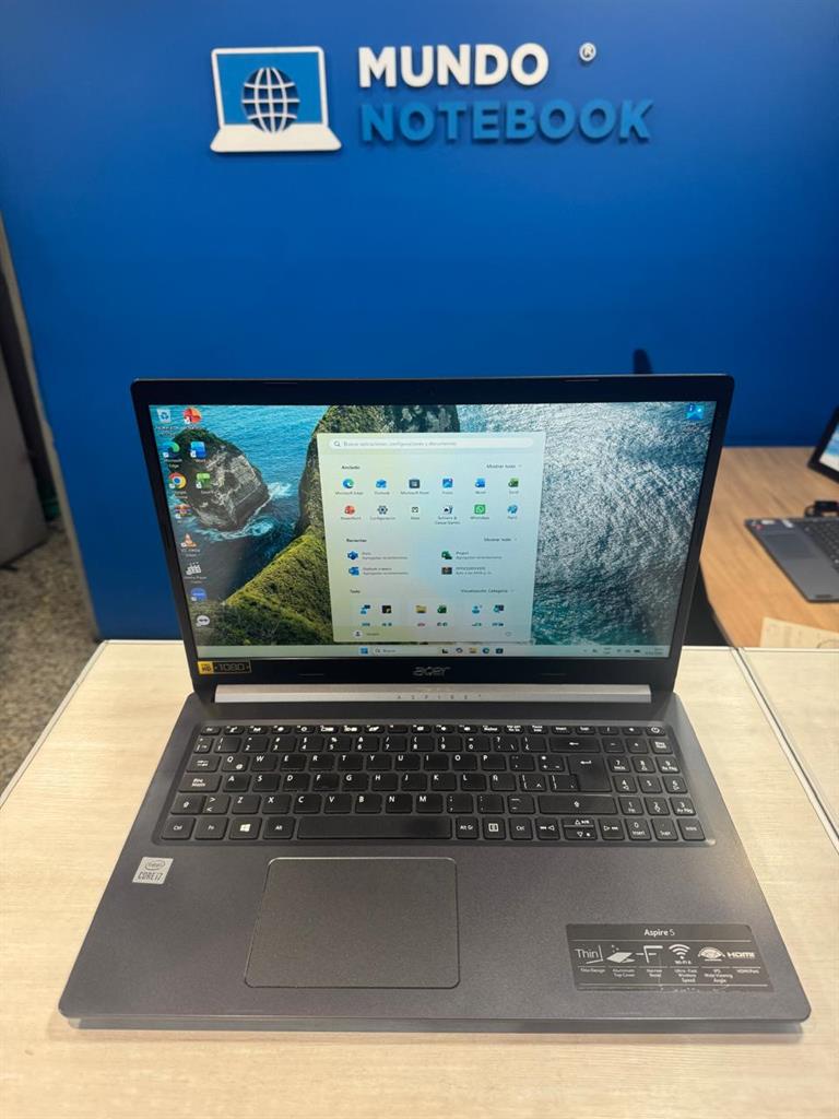 Acer Aspire 5 A515-54 Intel Core i7 10ª Gen 8GB RAM 480GB SSD 15,6" FHD